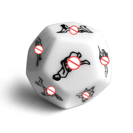 12 Side Sex Dice Erotic Craps Sex Glow Dice Letter Dice Sxe Love Positions Dice Sex Funny Adult Dice Games Bdsm Bondage Dice