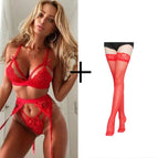 Red with Stockings / XXL