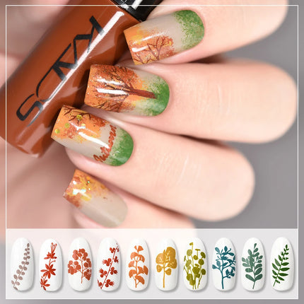 KADS Nail Polish Stamping Nail Art Lacquer 1Bottle/LOT Lacquer Nail Stamping Polish 47 Color Optional Template polish
