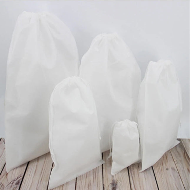 Non-woven Drawstring Bag Shoes Underwear Travel Sport Bags Storage Bag  Organizer Clothes Packing
