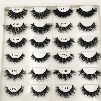 Fluffy Lashes 3d Mink Lashes 100% Cruelty Free Lashes Handmade Reusable Short Natural Eyelashes Maquillaje Eyelashes Mink