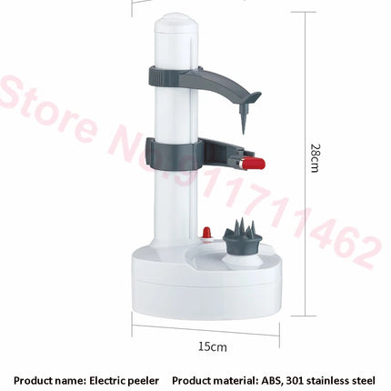 Electric Peeler Fruit Potato Peeling Machine Automatic Spiral Apple Peeler Vegetable Cutter Paring Tool