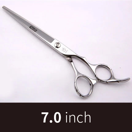 Fenice 7 /7.5/8/ 8.5/ 9 inch dog scissors for dog grooming  straight cutting pet grooming shears ножницы tesoura non-slip handle