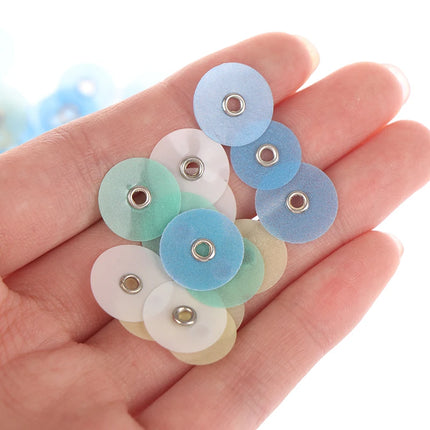 5set Dental Polishing Discs Set Gross Reduction Contouring Mandrel Stripes for Teeth Whitening & Polimento