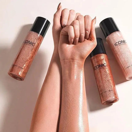 Bronzer Highlighter Liquid Setting Spray Illuminating Face Shimmer Long-lasting Brighten Glow Face Glow Highlighter Makeup Face
