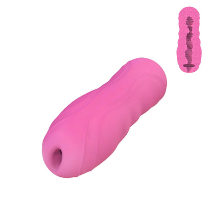 Touch Male Masturbator Cup Realistic Vagina Pocket Pussy Man Masturbation Glans Blowjob Airplane Cup Sucking Sex Product for Men