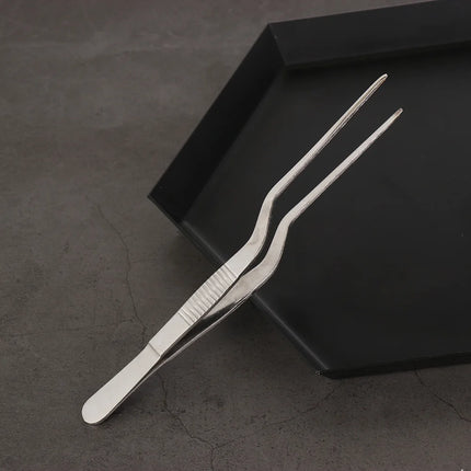 Kitchen Tongs Kitchen Utensils BBQ Tweezer Food Clip  Stainless Steel Kitchen Chief Tongs Picnic Barbecue Cooking Seafood Tool