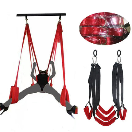 Sex Swing Luxurious Sex Furniture Soft Material Bandage Door Swing Erotic Toys Upgraded Version Adult Games for Couple