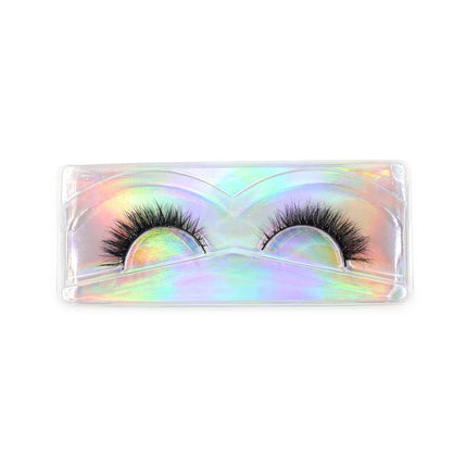 LEHUAMAO Makeup Mink Lashes 3D Short Mink Eyelashes Natural False Eyelashes Fluffy Mink Lashes Extension 12mm-15mm Eyelashes