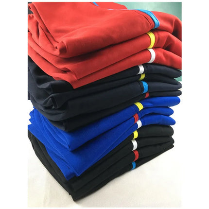 Summer Men Casual Sweatpants Men Jogger Basic Trousers Tracksuit Side Stripe Slim Thin Breathable Sportswear Track Pants