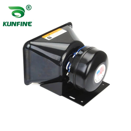 200W car speaker horn black color  Car Siren Horn Car Speaker Horn Car Police Alarm Whistle