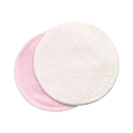 Reusable Bamboo Makeup Remover Pads Cotton 12pcs/Pack Microfiber Washable Rounds Cleansing Facial Tools Make Up Removal Pad
