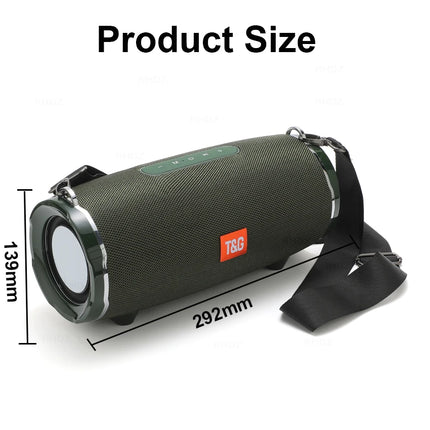 Powerful 50W Bluetooth Speakers Super Bass Portable Column Wireless HIFI Stereo Subwoofer Music box Player With 4400mAh Battery