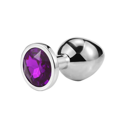 3 Size S/M/L Anal Plug Sex Toys for Woman Men Metal Crystal Butt Plug Prostate Massager Stimulator Anal Dildo Sexual Toy Adult