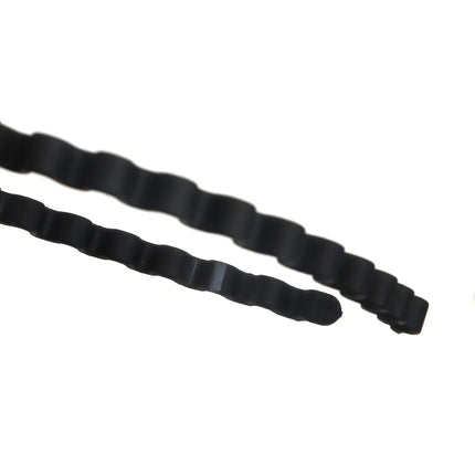 High Quality 1Pc/Lot 12cm Fashion Men's Women's Unisex Black Wavy Hair Head Hoop Band Sport Headband Hairband Hair Accessories