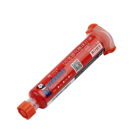 MECHANIC 10cc 6 Colors UV Curing Solder Mask Ink Welding Oil BGA PCB Paint Prevent Corrosive Arcing Soldering Paste Weld Flux