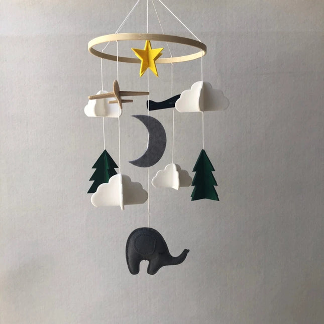 Baby Rattle Mobile Crib Toy Bed Hanging Newborn Wind Chimes Bell Kids Room Decoration Photography Props Dropshipping