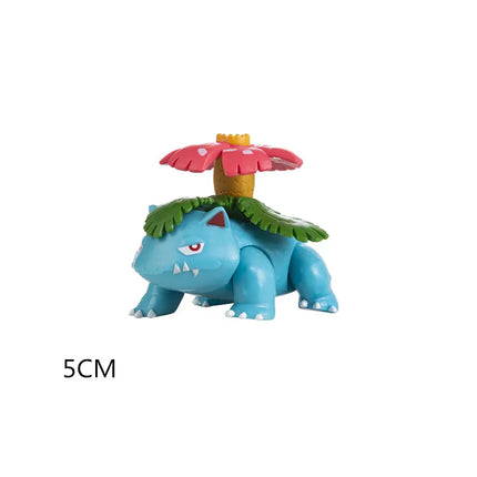 Pokemon Figures 3-9 Cm Cartoons Movie Anime Figure Charizard Pikachu Mewtwo Pocket Monster Action Toys Model Gifts