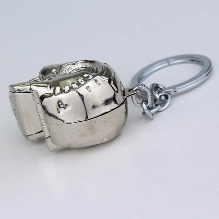 Vintage Charm Terminator Skull Head Keychain Men Women Fashion Pendant keyring Jewelry Car Key Accessories