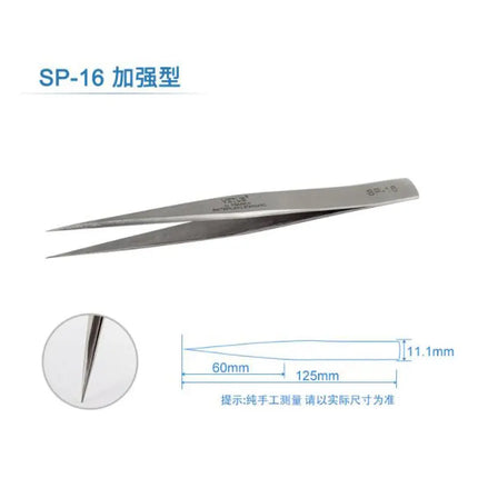 Stainless Steel Eyelashes Tweezers Anti-static High Precision VETUS Tweezers Professional Volumn Lash Extension Makeup Tool