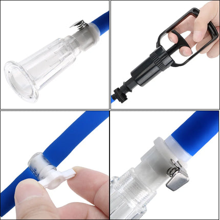 Hand Held Vacuum Pumps Clitoris Stiumulator Nipple Enhancement Breast Enlarger Sucking Massager Sex Toys For Woman Erotic Shop