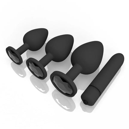 Adult Silicone Anal Plug Dildos Bullet Vibrator Butt Plugs Sex Toys for Women Men Gay Prostate Massager Anal Masturbating S/M/L