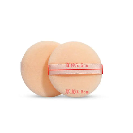 10pcs Professional round Shape Soft Cosmetic Puff Portable Face Body Powder Foundation Makeup Sponge for Facial Body Application