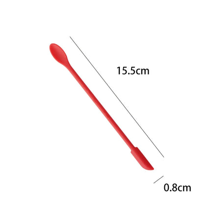 Silicone Batter Spatula Tools Lengthen Mini Soft Jar Cake Cream Jam Scrapers Makeup Spatulas Butter Knife Kitchen Accessories