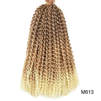 TOMO Passion Twist Crochet Hair Synthetic Curly Braiding Hair Extensions for Women 14 18 22Inch 22Strands Spring Twist Braids