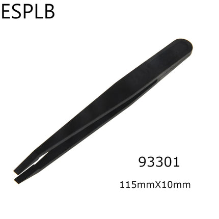 ESPLB 8pcs/Set Anti-Static Plastic Tweezers ESD Curved Straight Forceps Electronic PCB Repair Hand Tools Tweezers