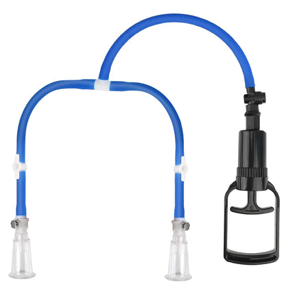 Hand Held Vacuum Pumps Clitoris Stiumulator Nipple Enhancement Breast Enlarger Sucking Massager Sex Toys For Woman Erotic Shop
