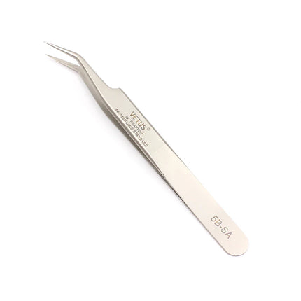 Vetus Original 5B Style Tweezers Hyperfine Anti Acid Non Magnetic ESD Tweezers for Eyelash Extension Nail Art