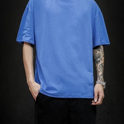 LEGIBLE 2025 Summer Men's T Shirt Casual Loose Cotton Short Sleeve T-Shirt Mens Top Tee shirt Men