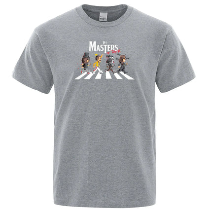 Freddie Mercury T-Shirt 2023 Fan Queen The Masters of Rock Road Men's Print T Shirt Short Sleeve Summer Cotton Clothing Tops Tee