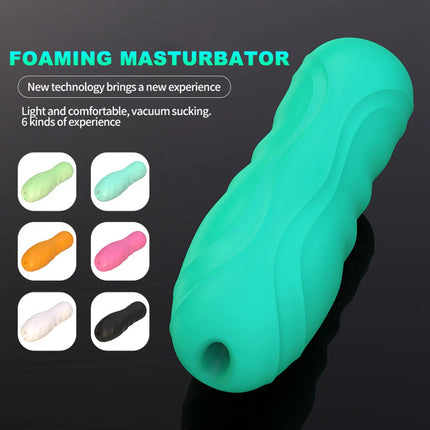 Touch Male Masturbator Cup Realistic Vagina Pocket Pussy Man Masturbation Glans Blowjob Airplane Cup Sucking Sex Product for Men