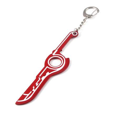 Game Xenoblade Chronicles 2 Key chains Metal MONADO Pyra Mythra Sword Rex Core Chaveiro Keyrings car Key Chain Jewelry