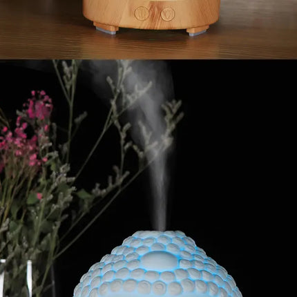 100ml Essential Oil Diffuser Buddha head Humidifier With Night Lamp Aromatherapy Mist Foger Maker Essential Oil Diffuse For Home
