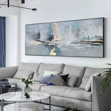 New Abstract Large Sizes 100% Handmade Oil Painting On Canvas Wall Art Pictures For Living Room Decoration Accessories Frameless