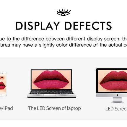 QIBEST Liquid Lipstick Waterproof Velvet Nude Matte Sexy Red Lip Gloss Long Lasting Nonstick Lip Stain Makeup 24 Colors Hots