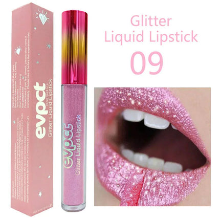 OWOSC 15 Colors Lip Gloss Long Lasting Waterproof Lip Gloss Shiny Gloss Matte Liquid Lipstick Metallic Beauty Makeup Lipstick