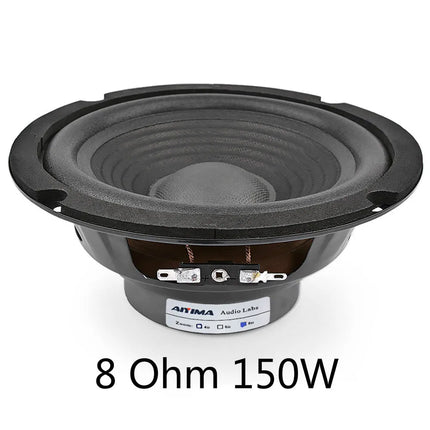 AIYIMA 1Pcs 150W 6.5 Inch Midrange Bass Audio Speaker 4 8 Ohm Midrange Speaker Amplifier Sound Woofer Loudspeaker Home Theater