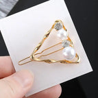 gold pearl triangle