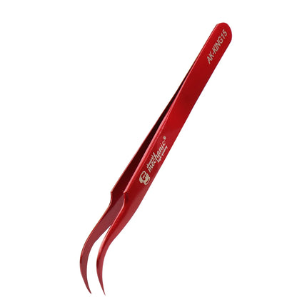 MECHANIC King Series Non-magnetic High Tenacity Stainless Steel Ultra Fine Precise Tweezers Phone SMD PCB BGA Motherboard Repair