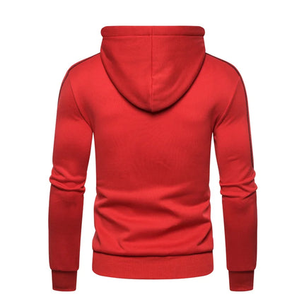 Men's Autumn Winter Tracksuit Zipper Hoodie and Pants 2 Piece Casual Sportswear Jogger Running Suit Fitness Sweatshirt Cardigian