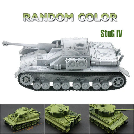 4D Different Tank Model Building Kits Military Assembly Educational Toys Decoration Material Panther Tiger Turmtiger Assault