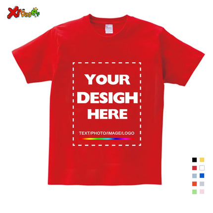 Custom long sleeve Shirt Kids Personalized photo Shirt Children's T-shirt name clothing Girl Boy shirt Toddler logo Design Shirt
