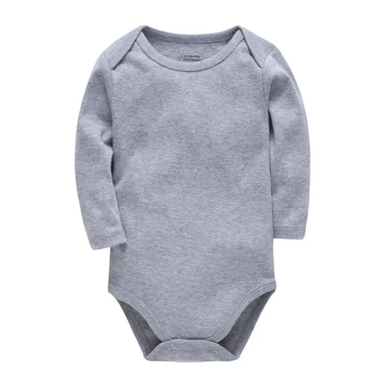 Baby Girls Clothing Body Suit Newborn Infant Boys Romper Infant Long Sleeve Summer Red Jumpsuit Cotton Soild Color Pyjama Bebe