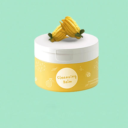 New Product Vegetable Oil Peach Makeup Remover Cleansing Ice Cream with A Gentle Texture and No Tightness Makeup Remover Balm