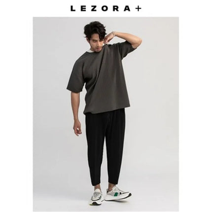 Miyake Fold Life Harem Pants Men's Loose HP Series All-match Pants Casual Men's Bloomers Sports Men