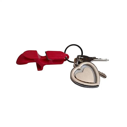 1pc Shotgun Tool Bottle Opener Keychain - Beer Bong Shotgunning Tool - Great For Parties, Party Favors, Birthday Gifts, Couples